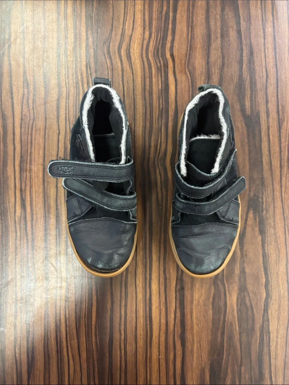 Ugg - Toddlers Rennon Ii Shoes, size 12 US little kids, color black.